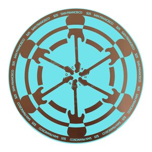 PokerChip $25, 2015 by Francois Domain